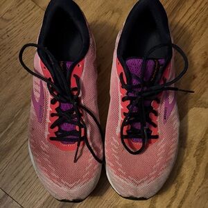 Brooks Women’s Pink and Purple Athletic Running Shoes